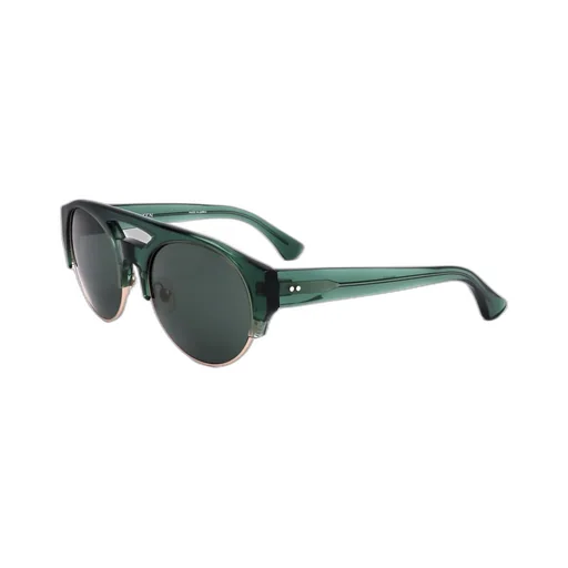 Round Sunglasses With Double Bridge