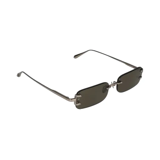 Rectangular Rimless Sunglasses