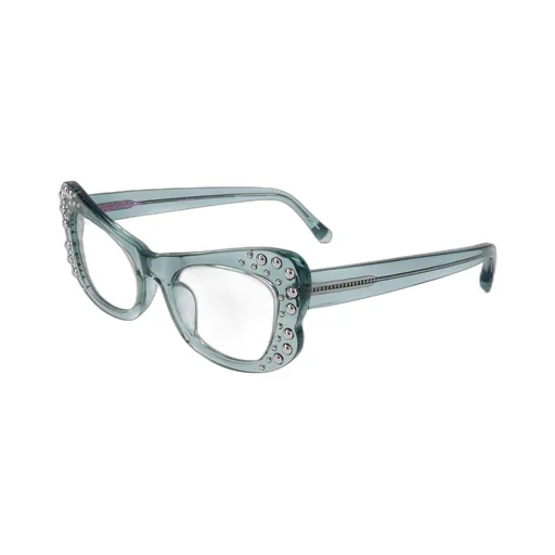 Cat-Eye Glasses With Stud Embellishments