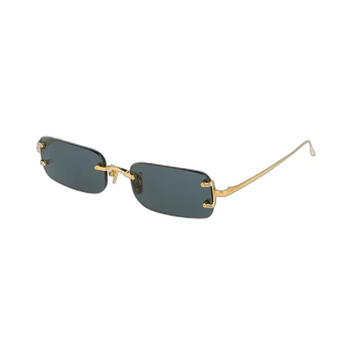 Rimless Rectangular Sunglasses