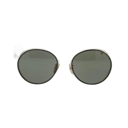 Round Sunglasses With Double Bridge