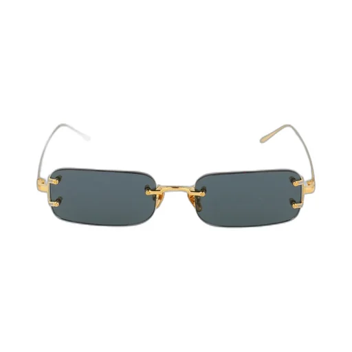 Rimless Rectangular Sunglasses