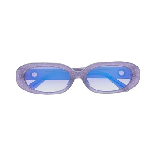 Oval Glitter Sunglasses
