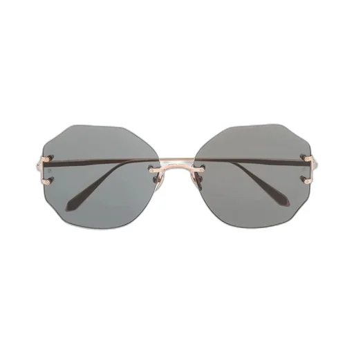 Oversized Hexagonal Sunglasses