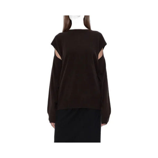Sweater With Cut-Out Shoulders