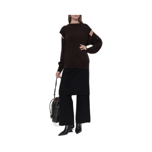 Sweater With Cut-Out Shoulders