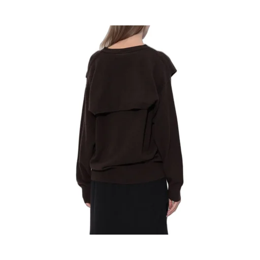 Sweater With Cut-Out Shoulders