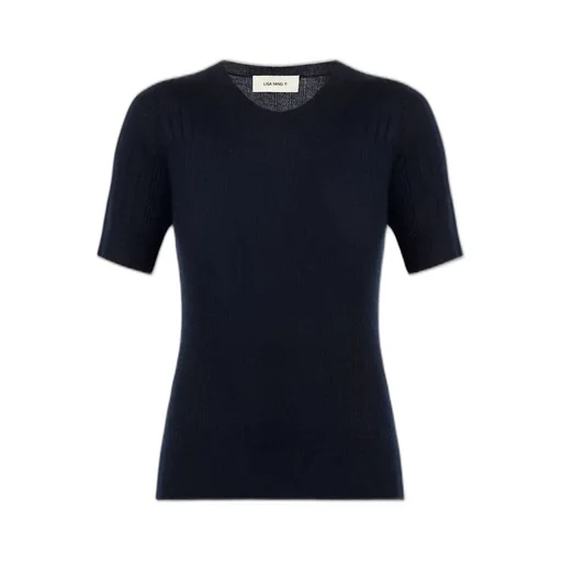 Ribbed Knit T-Shirt
