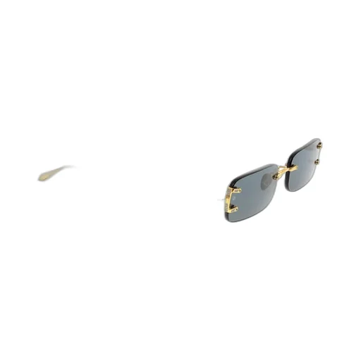 Rimless Rectangular Sunglasses
