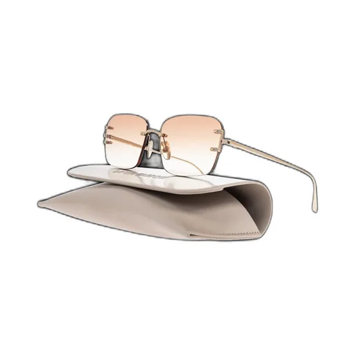 Rimless Square Sunglasses
