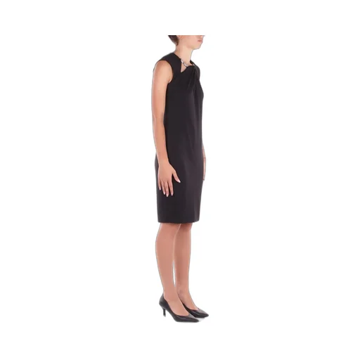 Sheath Dress With Metal Detail