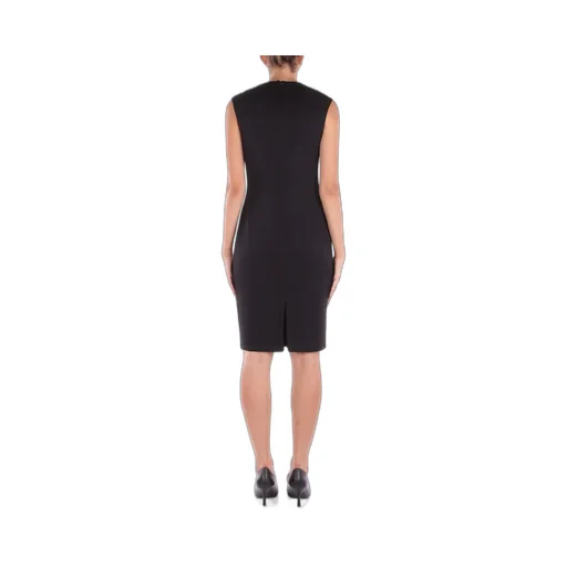 Sheath Dress With Metal Detail