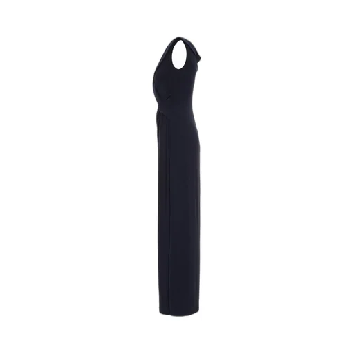 Asymmetrical Neckline Gown