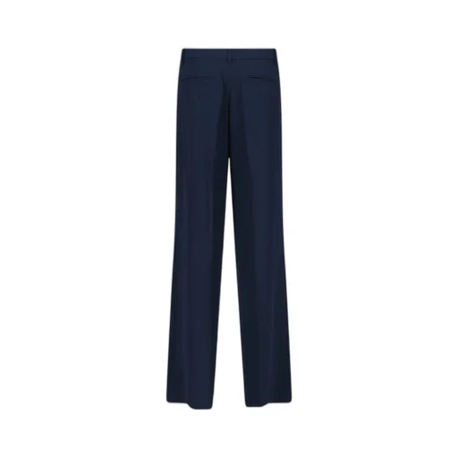 Pleated Wide-Leg Trousers