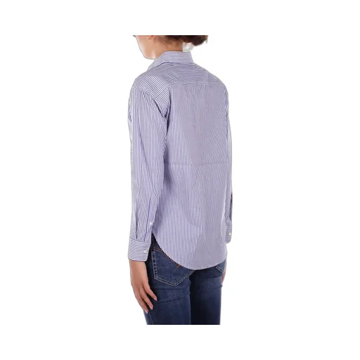 Striped Button-Down Shirt
