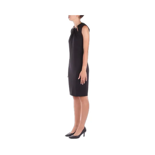 Sheath Dress With Metal Detail