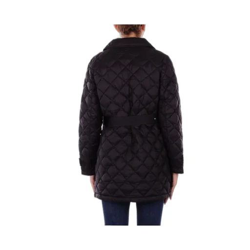 Quilted Double-Breasted Trench Coat
