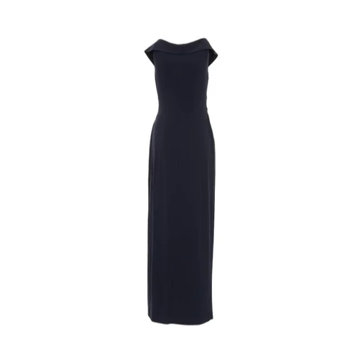 Asymmetrical Neckline Gown
