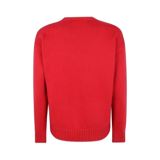 Dog Intarsia Knit Sweater