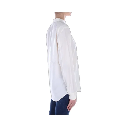 Pleated Bib Shirt