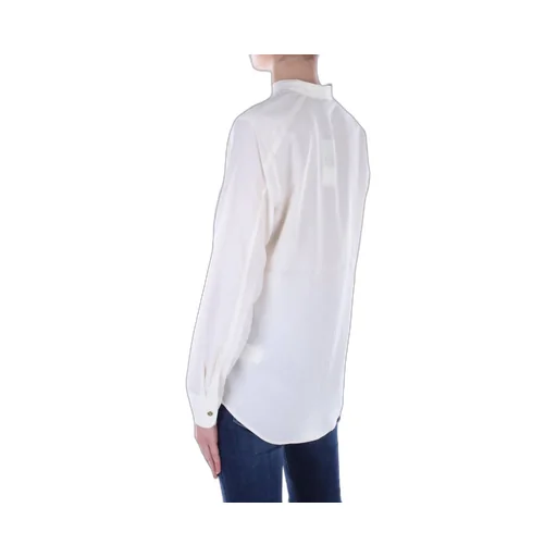 Pleated Bib Shirt