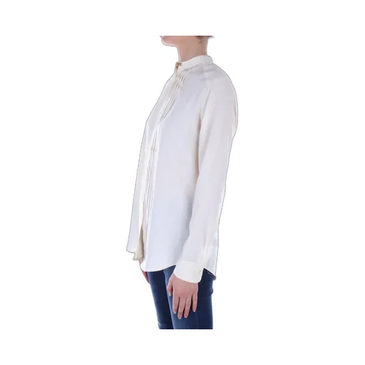 Pleated Bib Shirt
