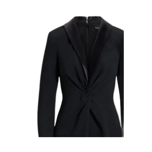 Twist-Front Sheath Dress