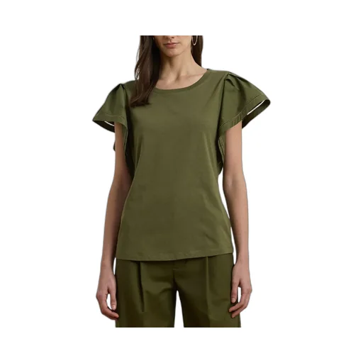 T-Shirt With Puffed Sleeves