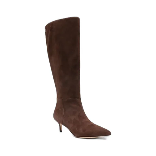 Knee-High Suede Boots