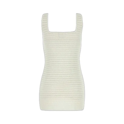 Cropped Knit Dress