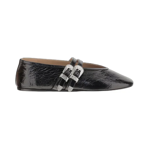 Ballet Flats With Buckle