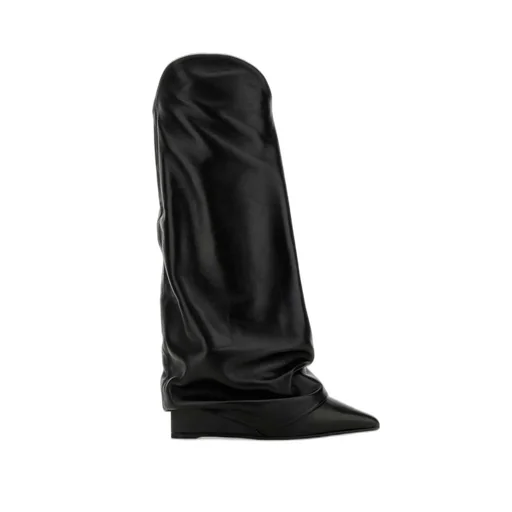 Knee-High Leather Boots