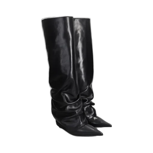 Slouchy Knee-High Boots