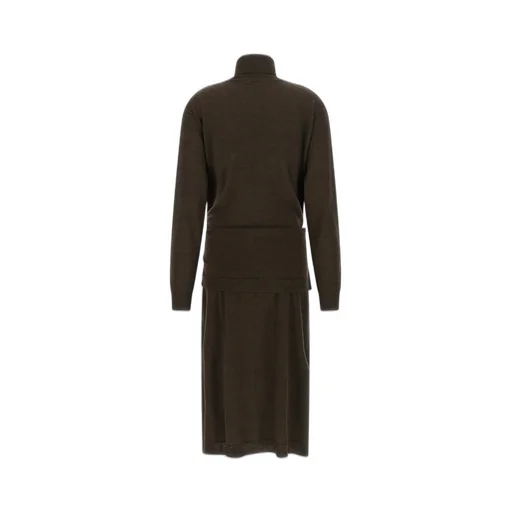 Turtleneck Knit Dress