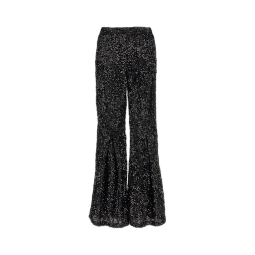 Flared Sequin Pants