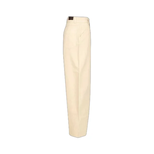 High-Waisted Wide-Leg Trousers