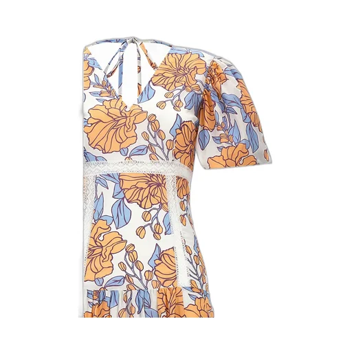 Floral Print Maxi Dress