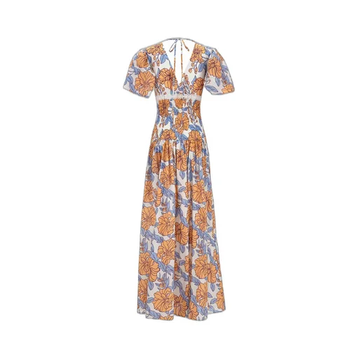 Floral Print Maxi Dress