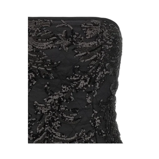 Strapless Sequin Corset Top