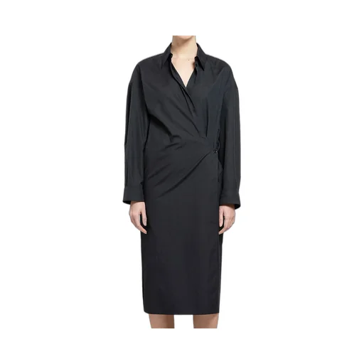 Wrap Shirt Dress