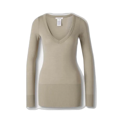V-Neck Knit Sweater