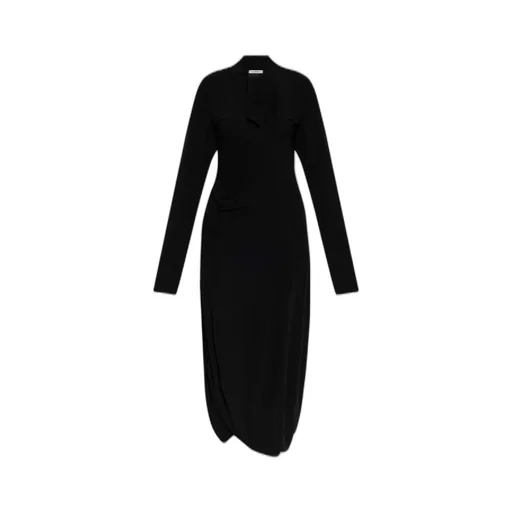 Asymmetric Midi Dress