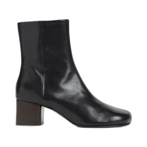 Block Heel Ankle Boots