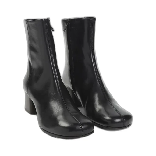 Block Heel Ankle Boots
