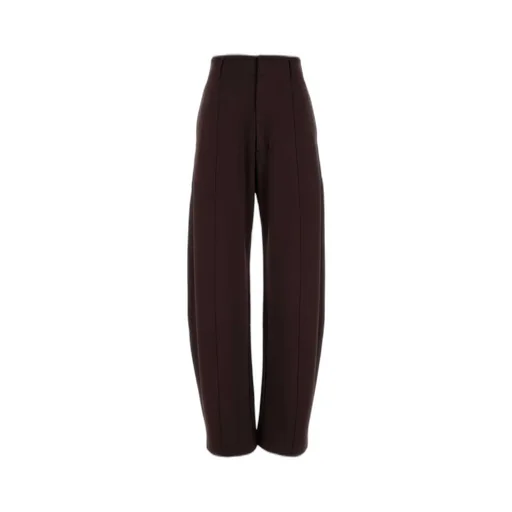 High-Waisted Wide-Leg Trousers