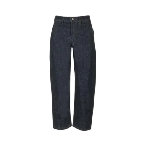 High-Waisted Straight Leg Jeans