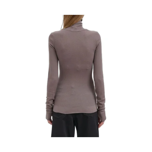 Ribbed Turtleneck Sweater