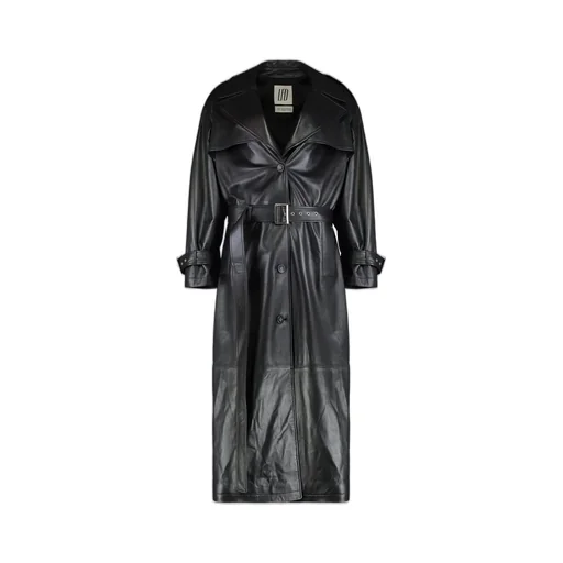 Leather Trench Coat
