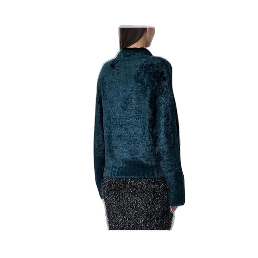 Faux Fur Cropped Sweater