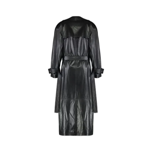 Leather Trench Coat